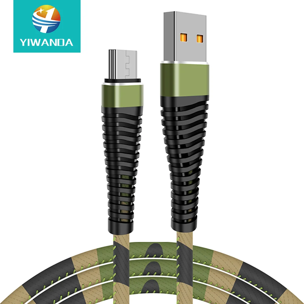 3A Fast Charging Usb Cable High Quality Telephone Computer Micro Usb Data Cable For Samsung Android Phones