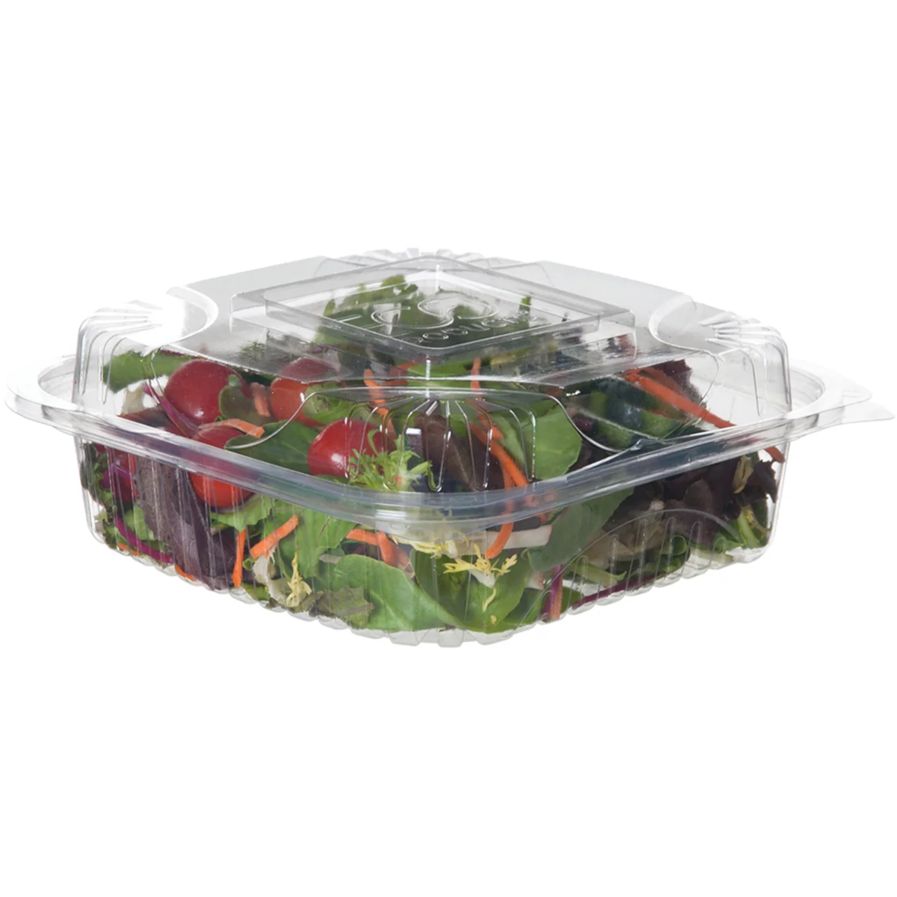 Custom Size Stackable BPA Free Crush Resistant Seal PLA Bioplastic Plastic Clamshells Package