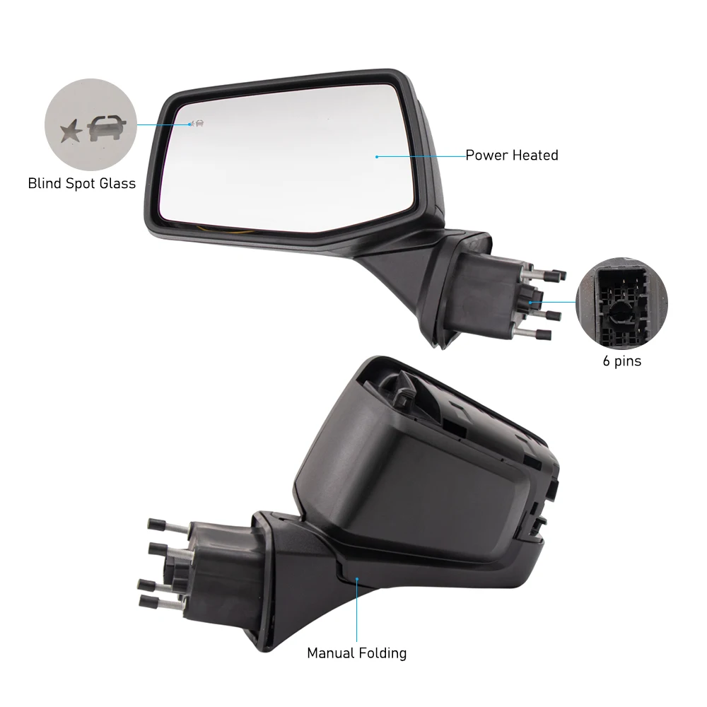 Factory Outlet Manufacturer Truck Body Parts REARVIEW MIRROR for Chevrolet Sliverado 2019-2023