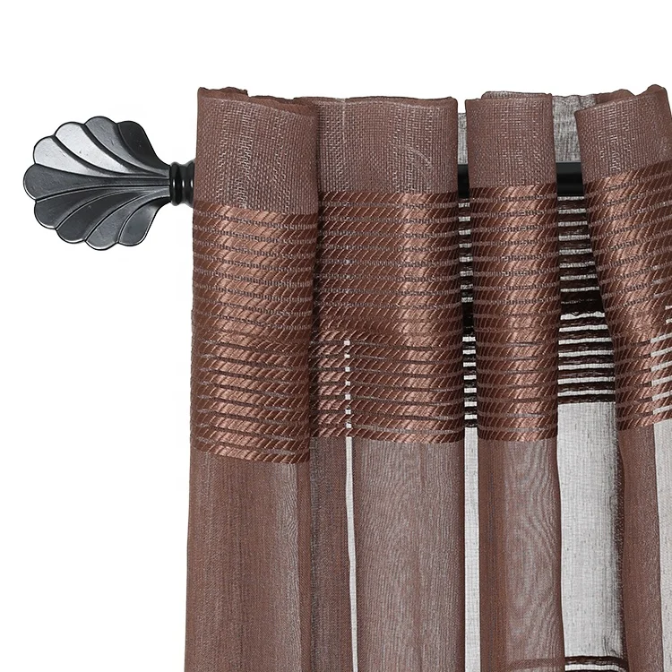 
Wholesale High Quality Home Fashion Door Curtain Living Room Sheer Window Curtain 