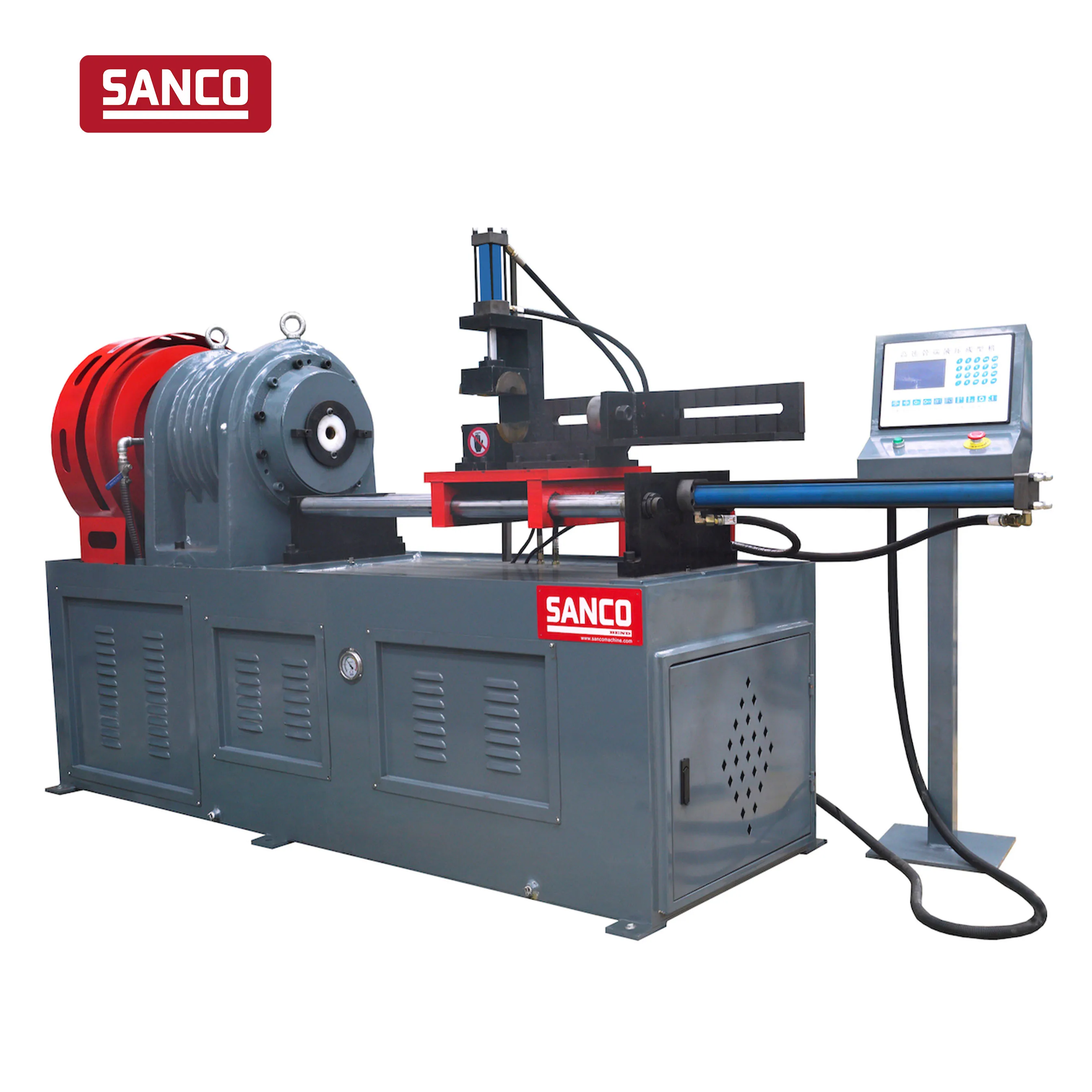 hydraulic hose swaging pipe machine
