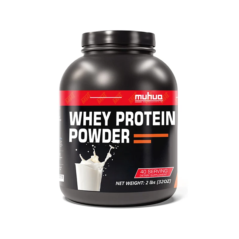 Wholesale and OEM production of muscle growth whey protein powder in the source factory