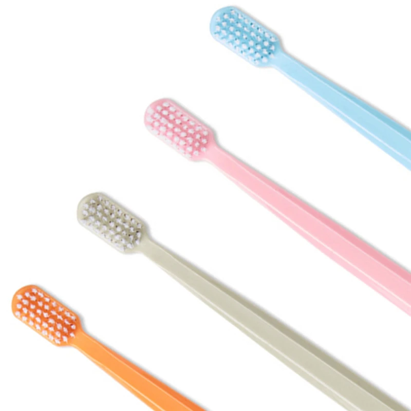 Oral care recycled plastic toothbrush manufacturer ultra soft bristle toothbrush adult
