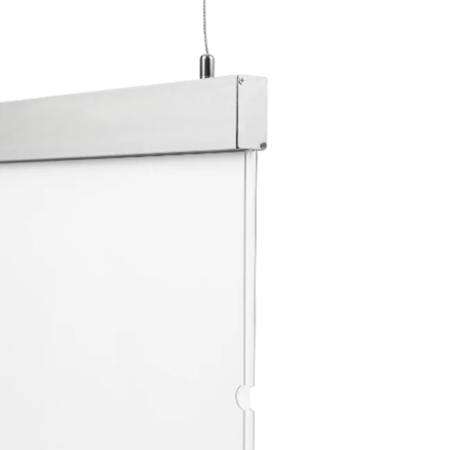 Ceiling Hanging Light Box Poster Frame Double Sided Led Picture Frame Advertising Light Boxes