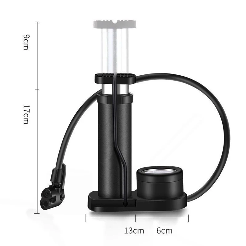 Foot on Inflation Bicycle Tyre Pump Air Compressor Air Pump Mini Portable Air Pump For Bike