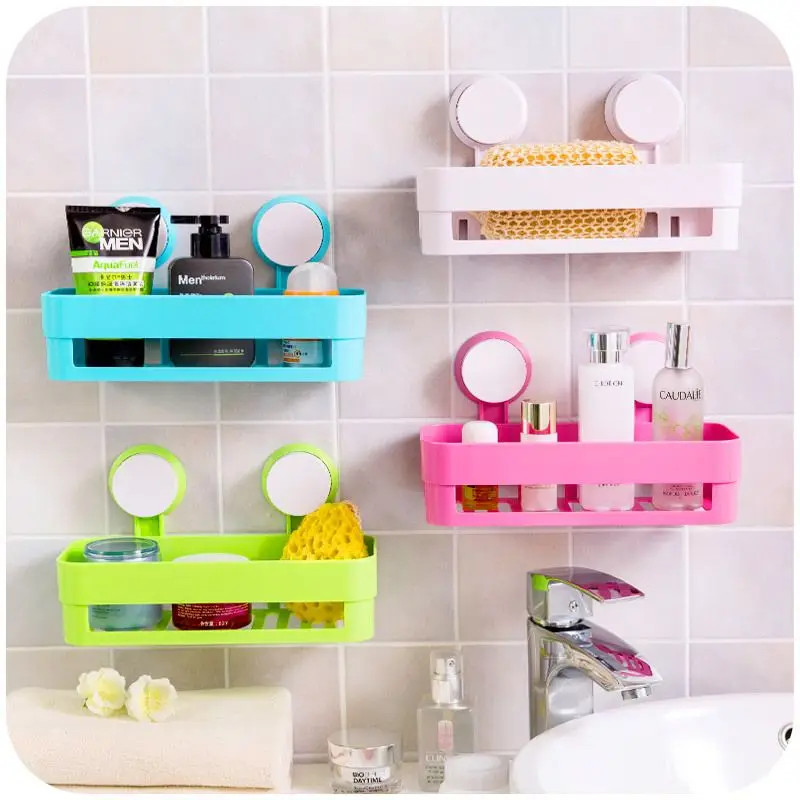 triangle corner no punching rack bathroom wall mounted storage rack bathroom organizer