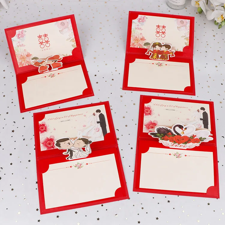 China Supplier Customized 3D Pop Up Greeting Card