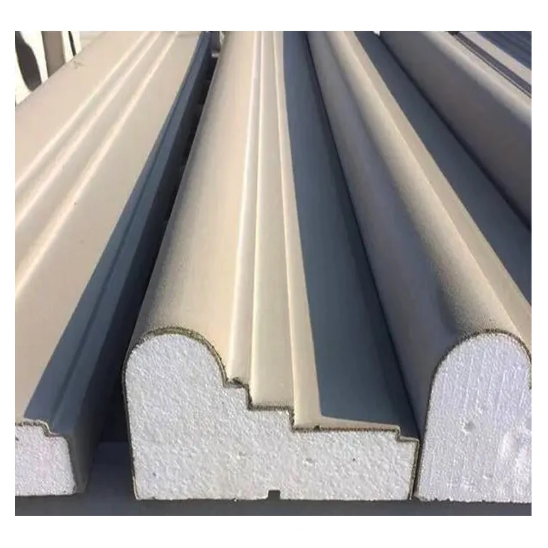 Factory customized external decorative relief cornice decorative lines window cover waist line Foam lines