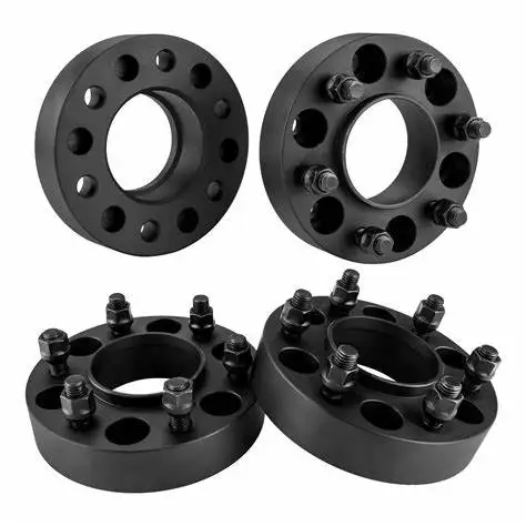 Precision cnc machined parts 6061-T6 aluminum alloy universal 6 lug car corvette wheel spacers