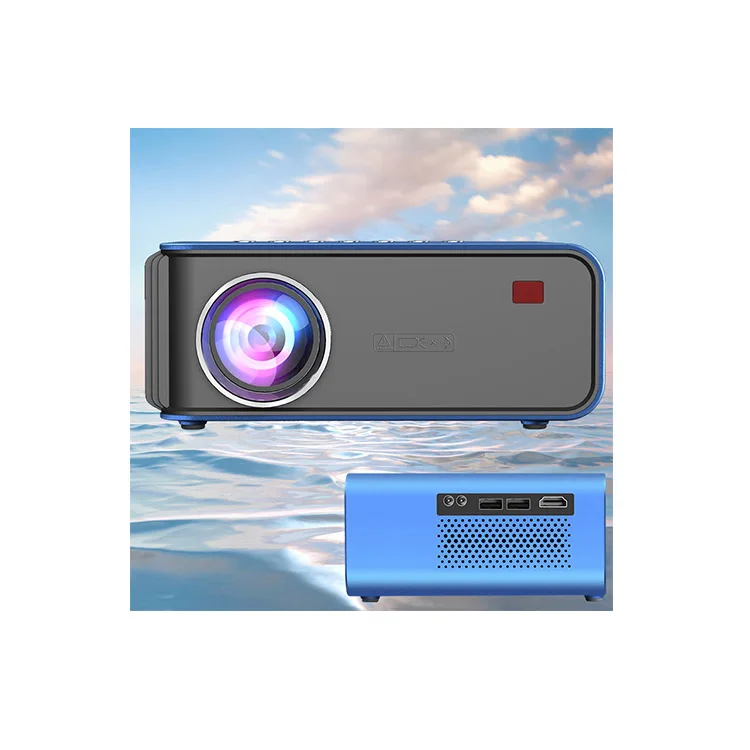 Небольшой светодиодный 1080P мини портативный проектор для домашнего кинотеатра фильм ЖК-проектор беспроводной бизнес проекторы для домашнего кинотеатра