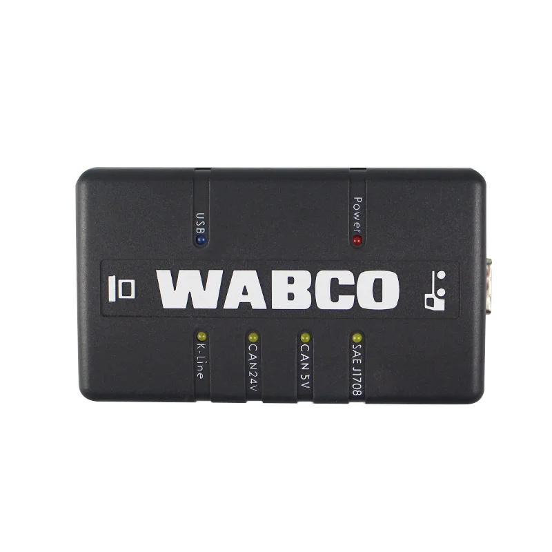 Диагностический комплект WABCO (WDI), профессиональная диагностическая система, прицеп и грузовик с программным обеспечением, инструмент Диагностического Интерфейса грузовика WABCO