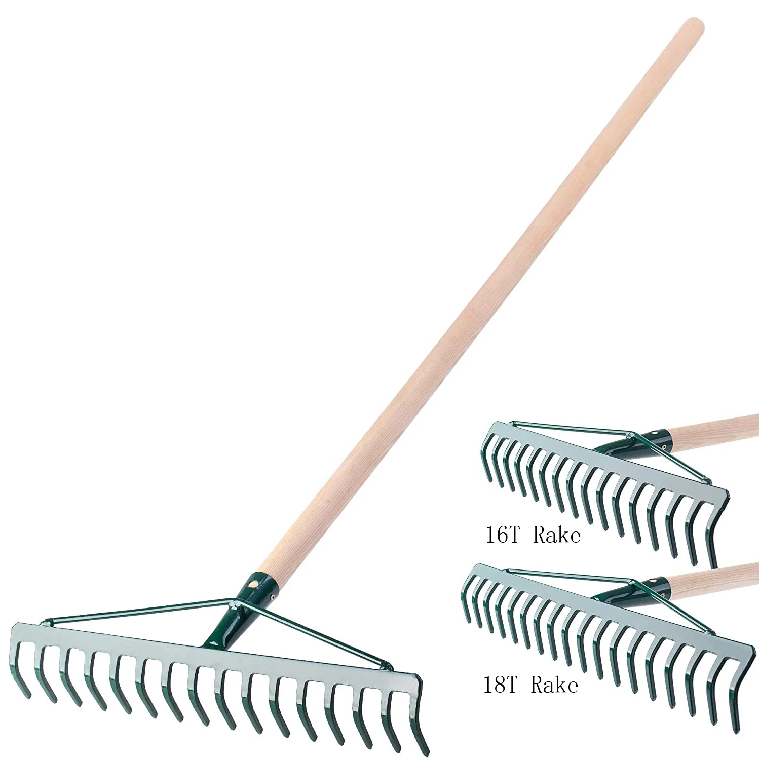 16T/18T Garden  Rake Lawn without handle