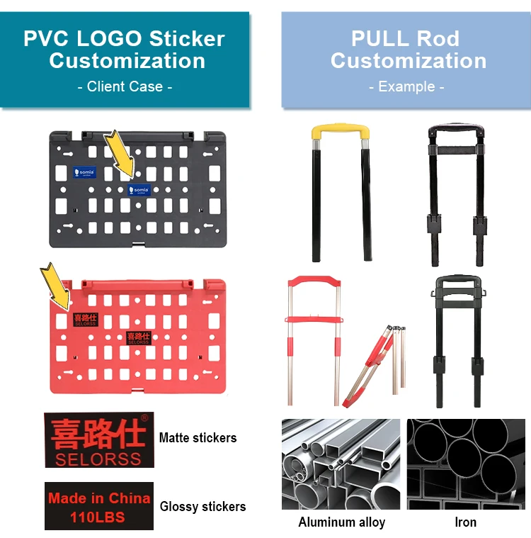 Wholesale  Plastic Luggage Bag Cart Shopping With Wheels Shopping Cart Trolley Bags