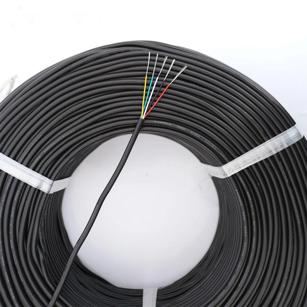 Wholesale 2464 multi core PVC cable electrical wires 16awg 18awg 20awg 22awg 24awg 26awg multi core PVC cable electrical cable