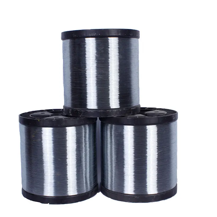 source factory 0.2mm 0.22mm Wear-resisting round galvanized wire with 25% zinc