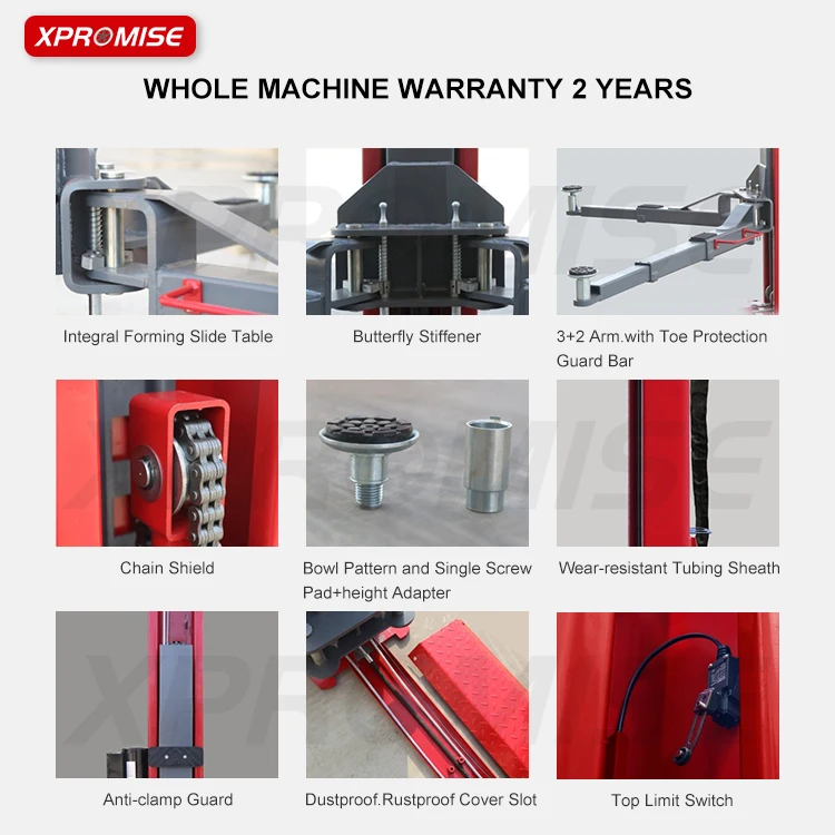 Workshop Garage Cheap Price 4 5 6t Hydraulic Lift Equipment Car Hoist Auto Lifter Two Column 2 Post Car Lift