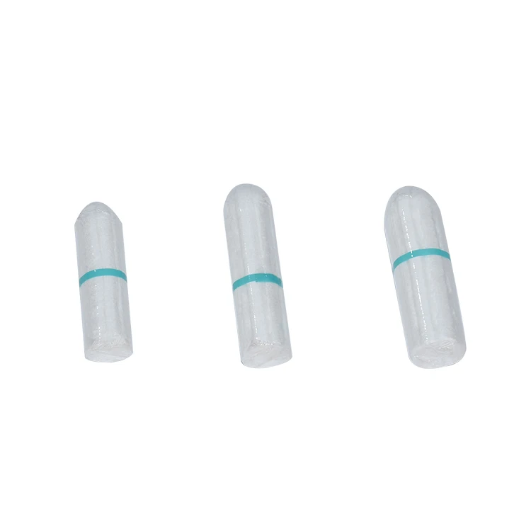 Hot sale no fragrance no synthetics super smooth hygiene custom logo tampons women