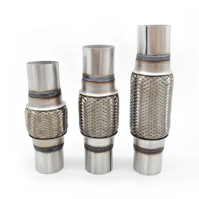 Factory supply Stainless Universal  Flexible Pipe for Exhaust Pipes Catalytic Converter Support Customized Size
