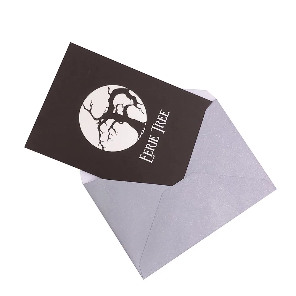 
Personalized 3D Pop Up Greeting Card Pop Up Tree and Pumpkin Halloween Gift Card 