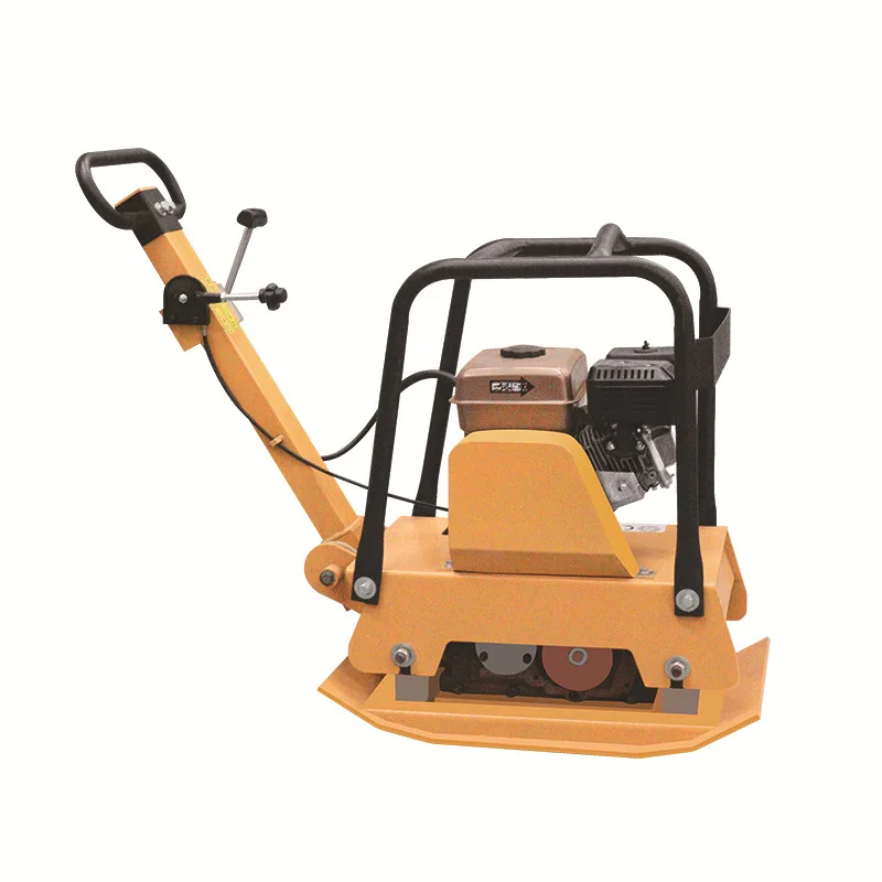 New Vibratory Plate Compactor with High Load Moment Engine and Motor As Core Components