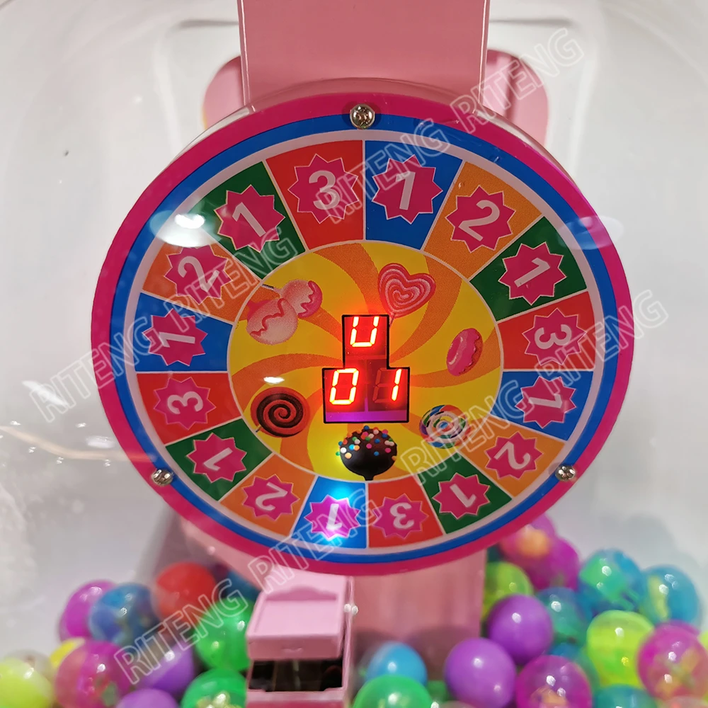 Arcade Coin Prize Vending Lottery Electronic Games Children Operated Kids Game Machine