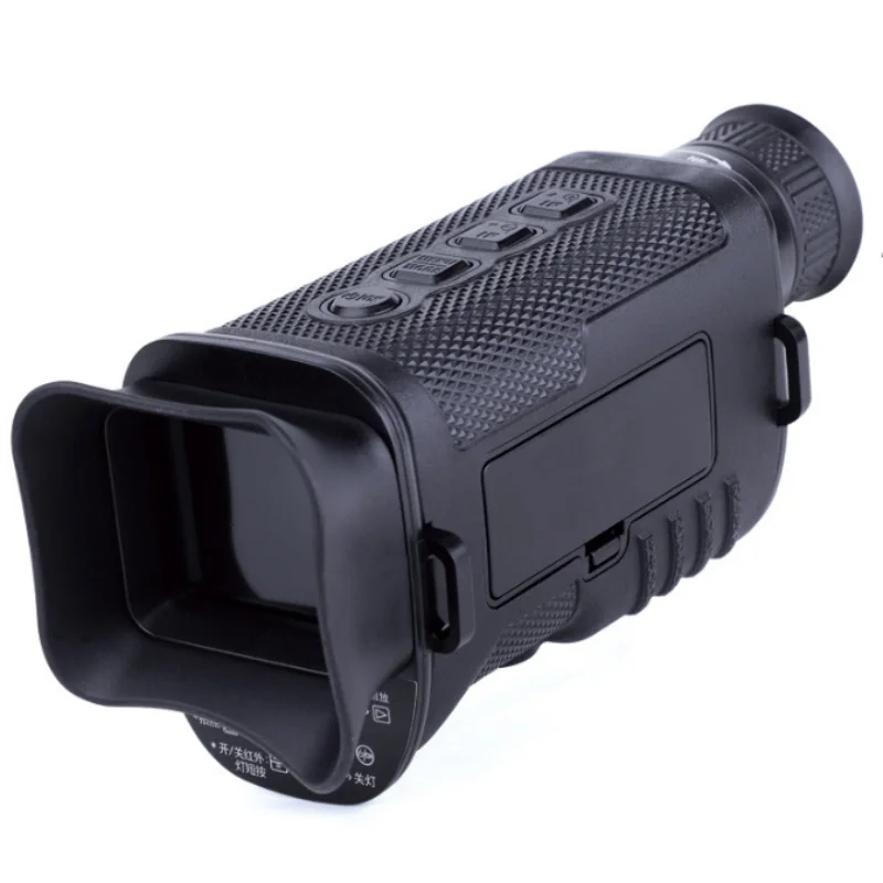 HD All black digital night vision  night and day video photography 300 meters night vision long endurance