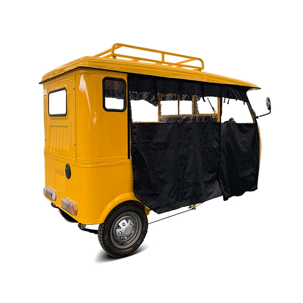 Последние 6 местный 200cc с водяным охлаждением пассажира Bajaj ТЕЛЕВИЗОРЫ двигатель трицикла