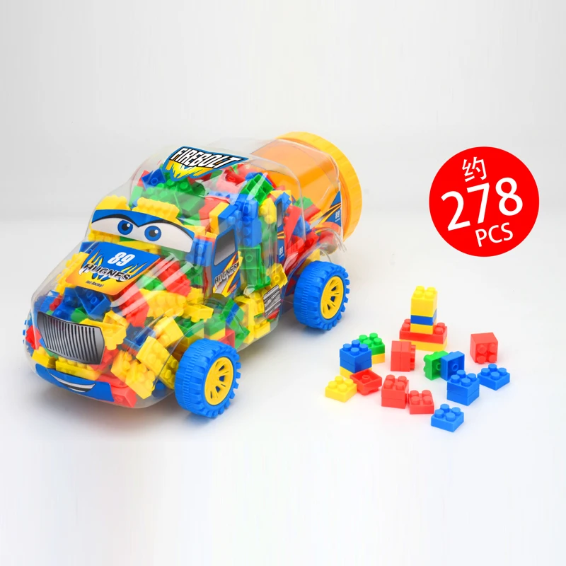 Низкая цена пластиковый строительный блок игрушка 278 шт. «сделай сам» развивающая