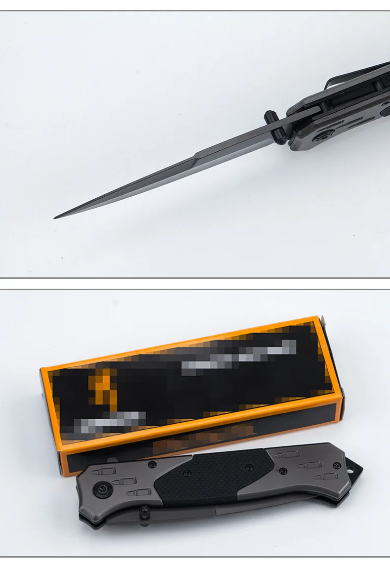 Outdoor High Hardness Survival Portable Knife With Sharp And Self-Defense Folding Knife