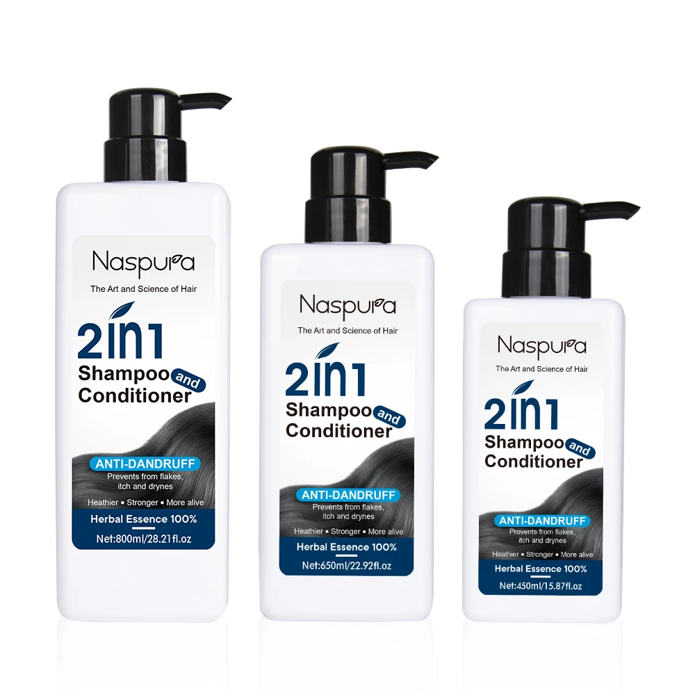 Anti dandruff natural deep cleans long hair herbal  shampoo keratin conditioner 2 in 1 shampoo and conditioner