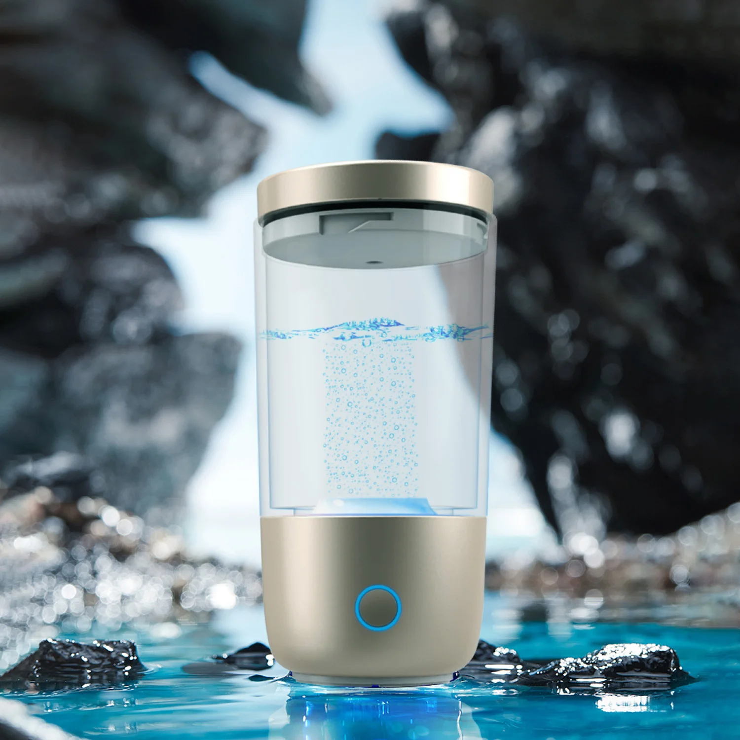 High Quality 300ml Hydrogen Generator Water Cup Lightweight Portable Cars Household Use Battery Hot Selling Product Cheap Price