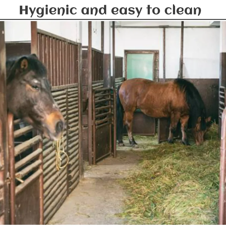 Non-toxic Horse stall mats Injury rate decrease EVA Material Livestock enclosures mat Low thermal conductivity Horse mat