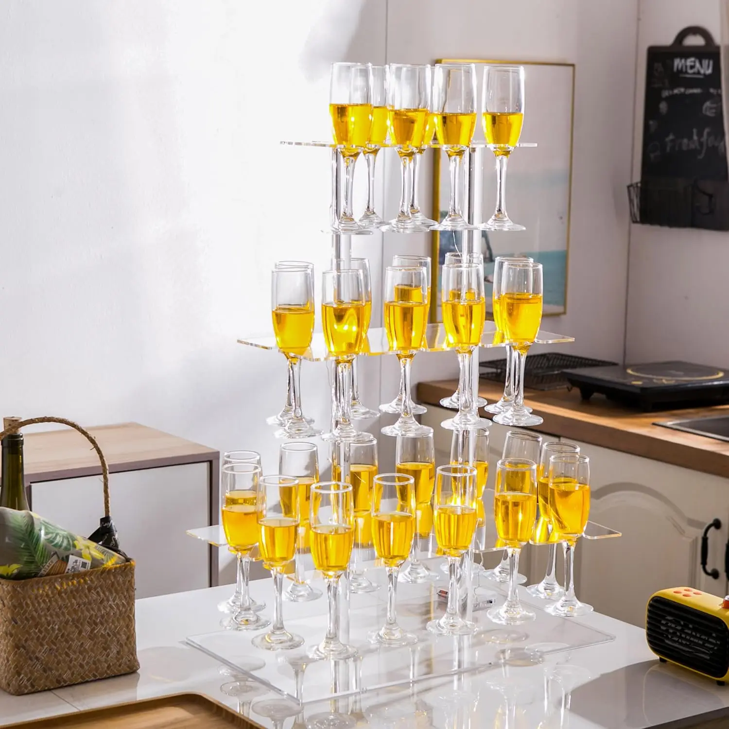 Champagne Display Holder Stand for Party
