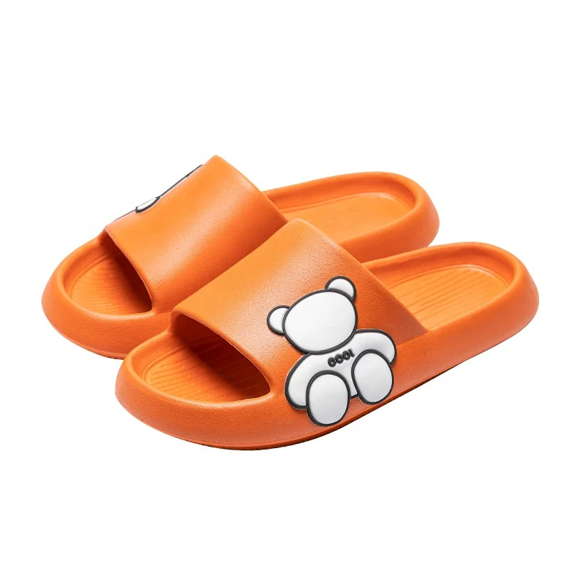 Cute Animal Women Slipper Sandal Eva Blank Summer Slides Beach Water Anti Slip Pillow Slide Slippers For Women