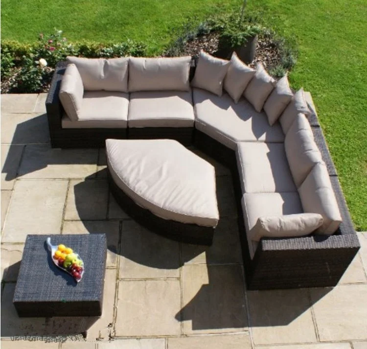 
Outdoor Rattan Sofa Special Price Rattan Chair Coffee Table Combination Furniture Leisure courtyard l balcony garden set S251 
