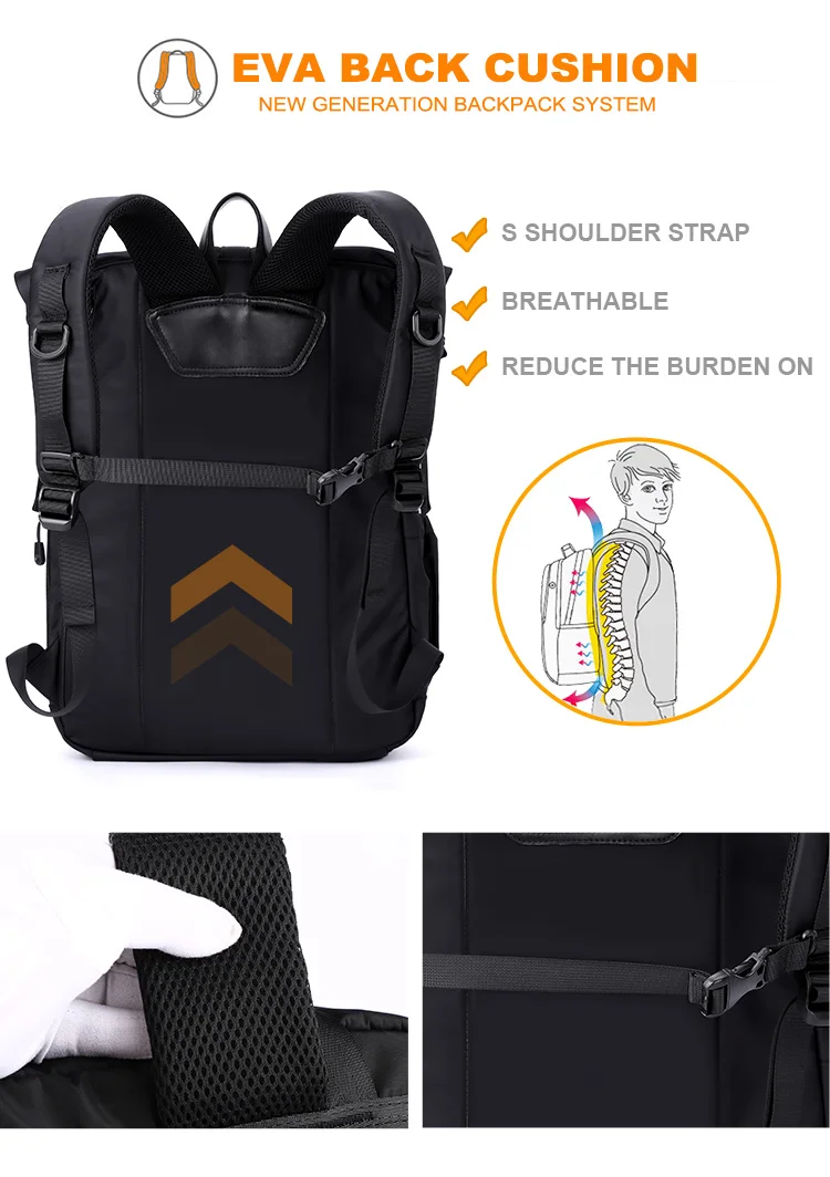 New Design Factory Wholesale Fashion Custom Waterproof College High School Laptop Outdoor Travel  Backpack