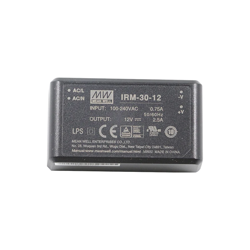 Meanwell IRM-30-12 30 Вт 12 в источник питания с одним выходом AC-DC PCB для монтажа на безвредный окружающей среды генератор мощности модуля инкапсулированный