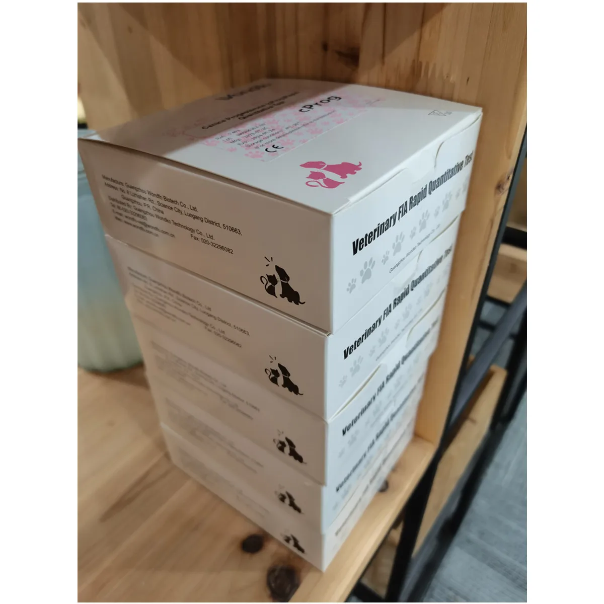 Wonfo Finecare Vet Canine Breeder Dog Animal Cprog Progesterone  FCV Ag FPV Testing Clinic Reagents