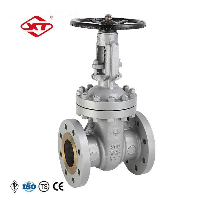 
Color can be changed Z40H-300LB 4Inch Flanged API Gate Valve, API6D Connect the flowing medium 