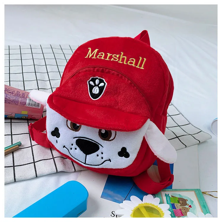 Cute Cartoon Dog Plush Toddler Backpack - Ideal for Preschool, Early Education, Huggable and Fun