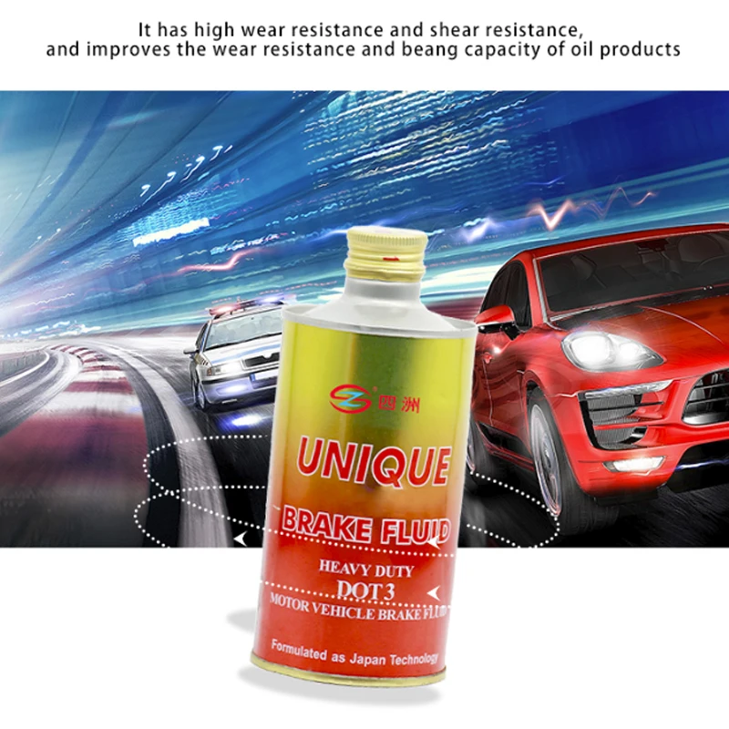 Customized your logo with Car Brake Fluid 250ml Dot3 Brake Fluid Motor Oil For Vehicle