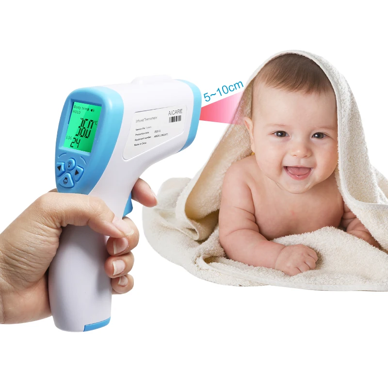 South America/Asia/North Europe Hot selling baby thermometer gun portable infrared thermometer digital with great price