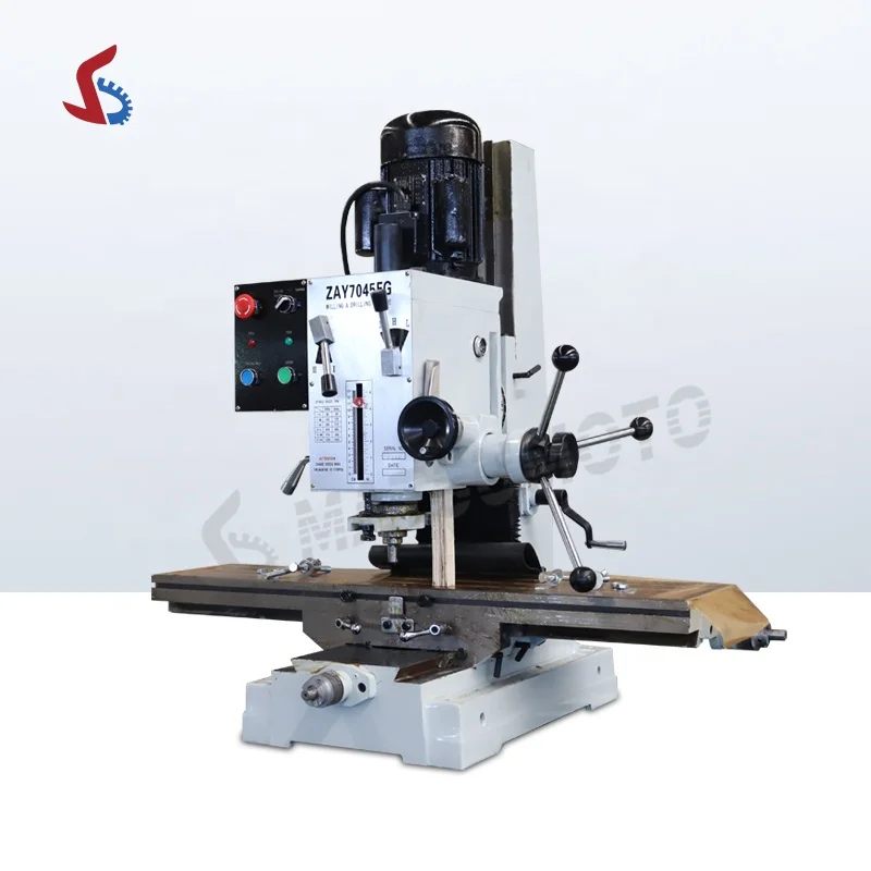 Universal Milling Machine Price Hobby Milling Machine Manual Mills ZX7045FG ZAY7045FG Universal milling and drilling machine