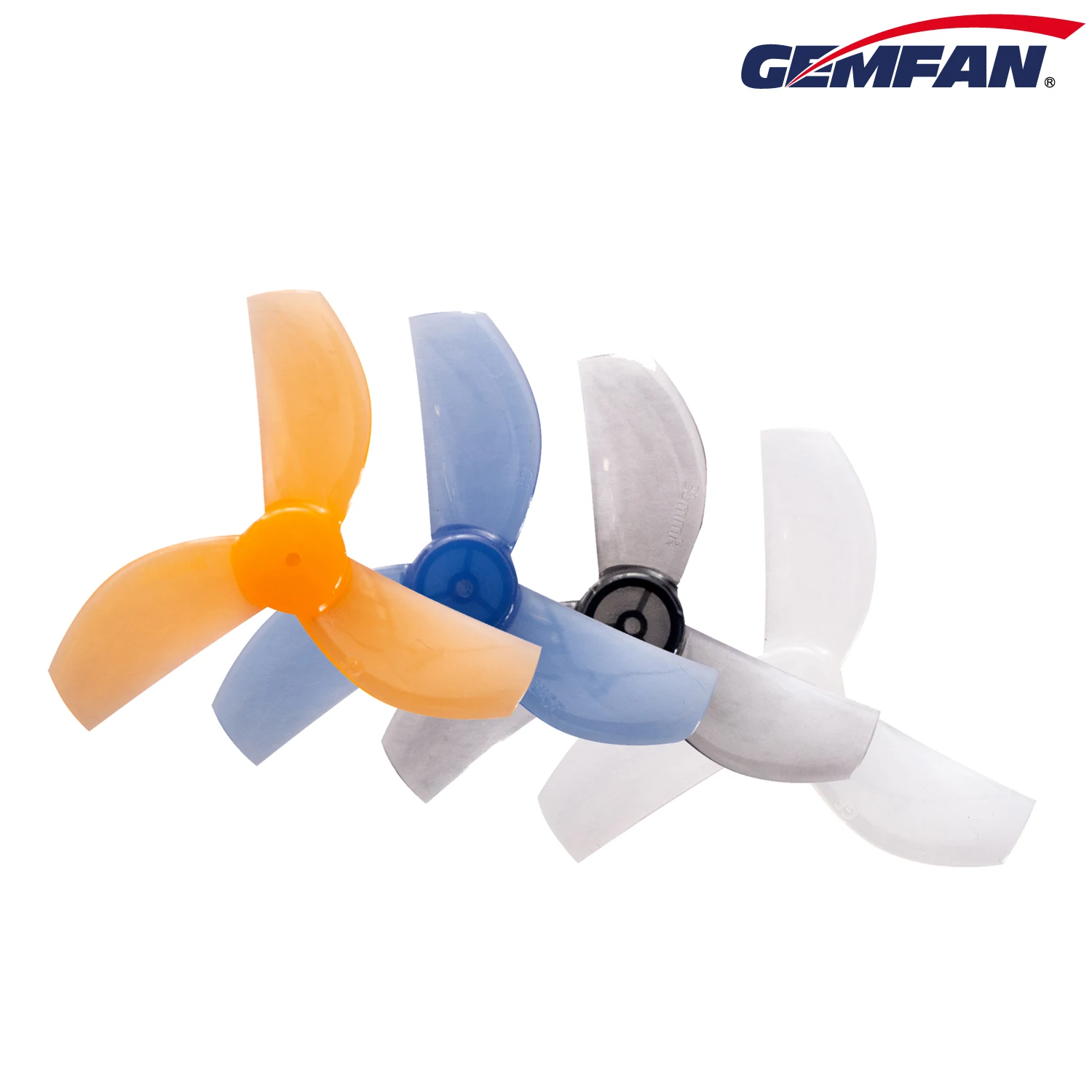 Gemfan Mini 3 Blade Propeller 35mm Props for tiny whoop quad RC Quad Mini Props PC 08028 Motor Items 4Pair/Lot FPV Blades