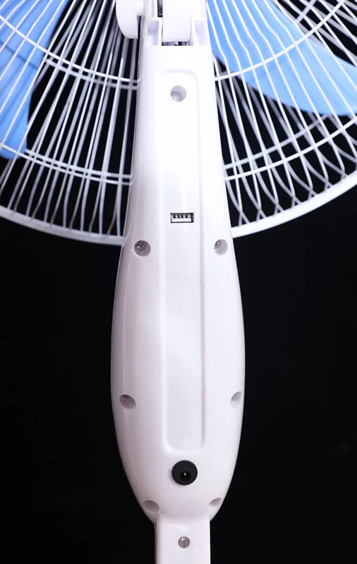 Wholesale price solar pedestal fan DC12V stand fan with 60 minutes timer 16 inch 18 inch USB DC stand fan