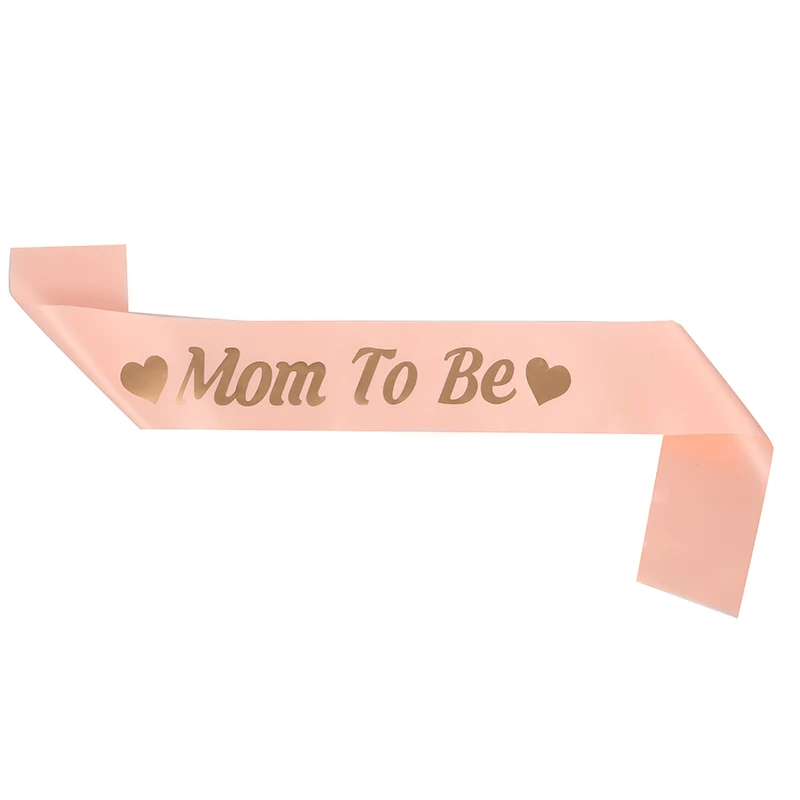 Wholesale Mom to Be Baby Shower Sash Colorful Mom To Be Sash Bachelorette Party Supplies Decorations