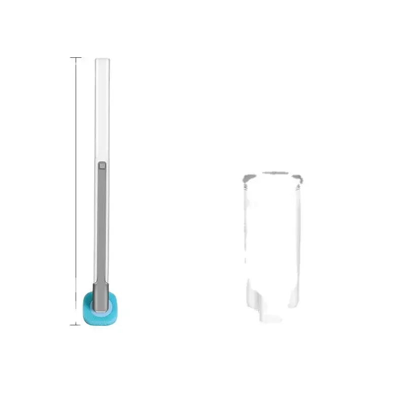 Disposable toilet brush Bathroom Toilet Silicone Brush Toilet Silicone Brush Set with sponge