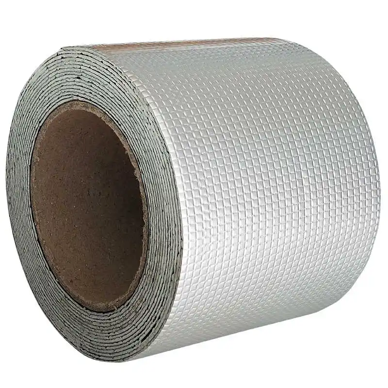 Производство JINJIANG, водонепроницаемый клей для ремонта воздуховодов с алюминиевой лентой, толстая резиновая бутиловая лента