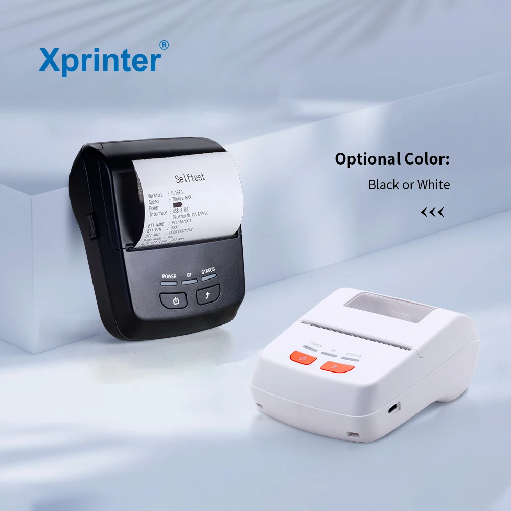 New Arrival  Win dows Android iOS Linux Portable Printer XP-P801A Mini Ticketing Printer