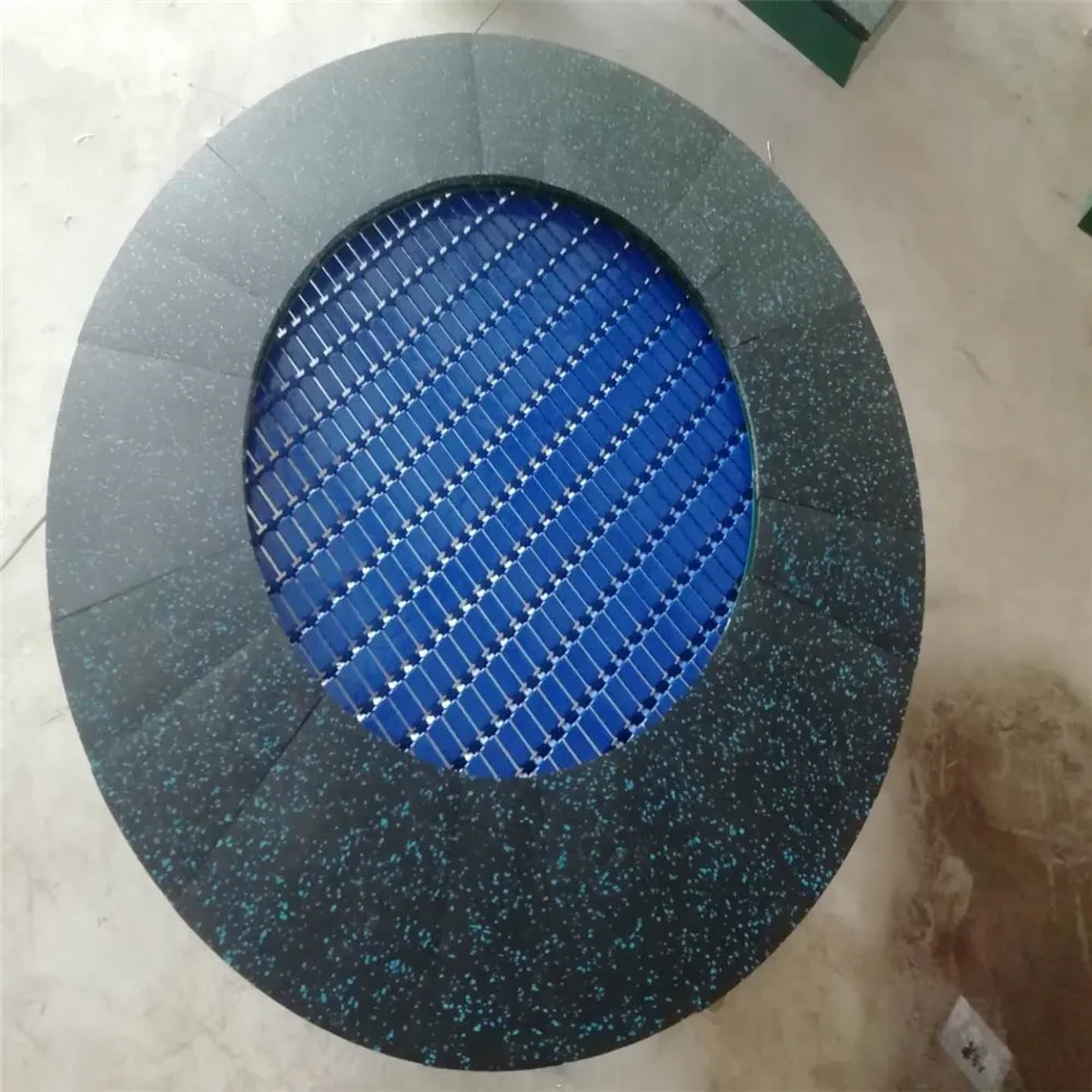 inground playground recreation trampoline